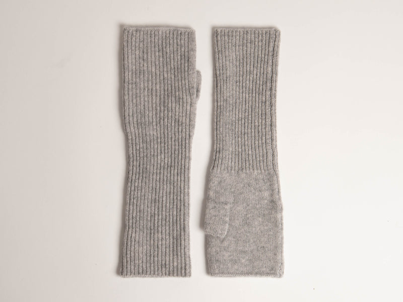 Cashmere Arm Warmers - Glacier