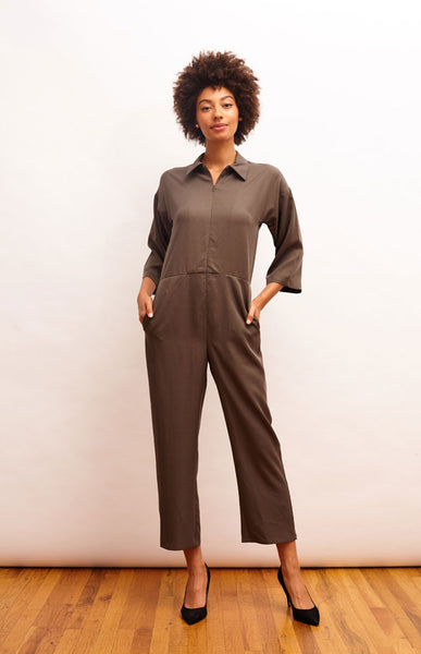 Danica Jumpsuit - Olive