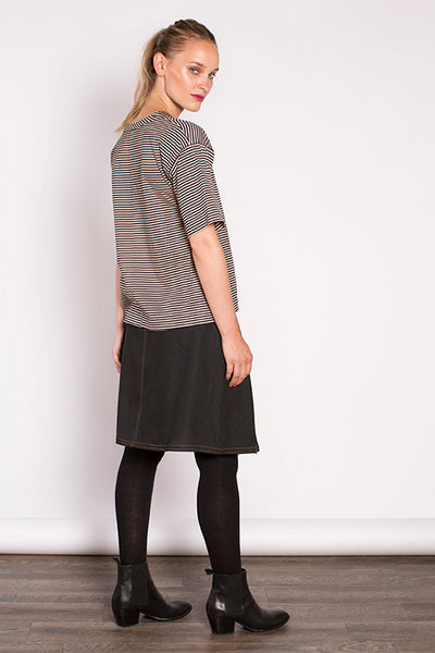 Georgina Top - Beige Stripe