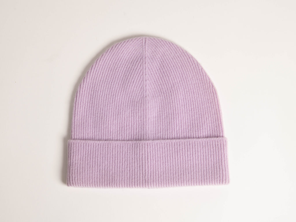 Cashmere Beanie - Thistle