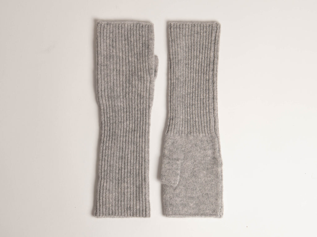 Cashmere Arm Warmers - Glacier