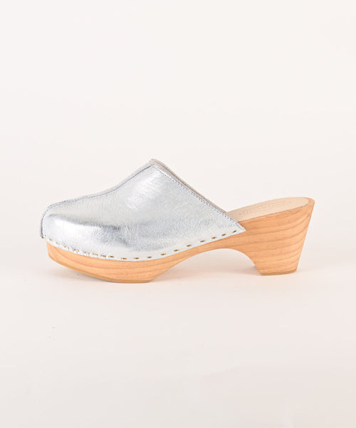 Dune Clogs - Silver